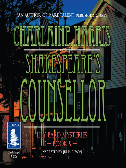 Title details for Shakespeare's Counsellor by Charlaine Harris - Available